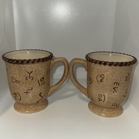 Montana Silversmiths Brown and Cream Mugs - Picture 4 of 10